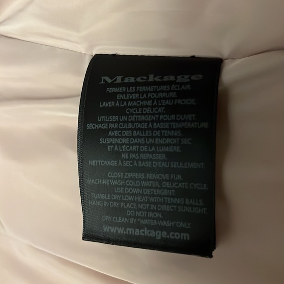 Mackage Jacket- SOLD - Picture 8 of 9